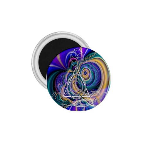 Crop Circle Abstract 1.75  Magnet from ArtsNow.com Front