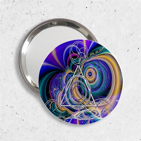 Crop Circle Abstract 2.25  Handbag Mirror from ArtsNow.com Front