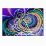 Crop Circle Abstract Postcards 5  x 7  (Pkg of 10)