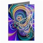 Crop Circle Abstract Greeting Cards (Pkg of 8)