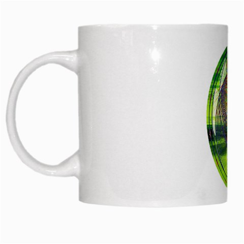 Divine Creation White Mug from ArtsNow.com Left