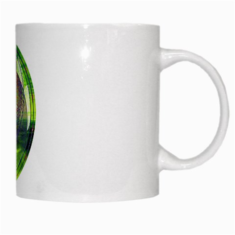 Divine Creation White Mug from ArtsNow.com Right