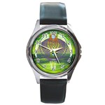 Divine Creation Round Metal Watch