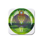 Divine Creation Rubber Square Coaster (4 pack)