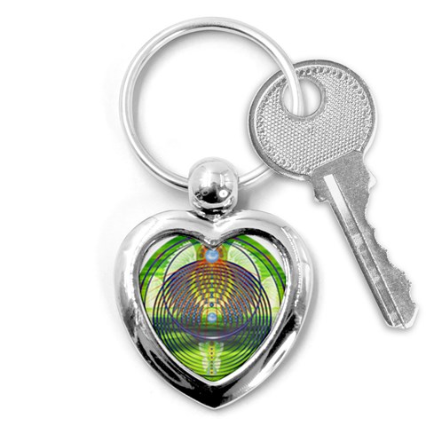 Divine Creation Key Chain (Heart) from ArtsNow.com Front