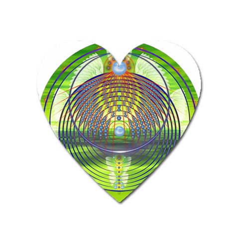 Divine Creation Magnet (Heart) from ArtsNow.com Front