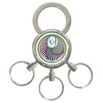 Divine Power 3-Ring Key Chain