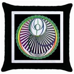 Divine Power Throw Pillow Case (Black)