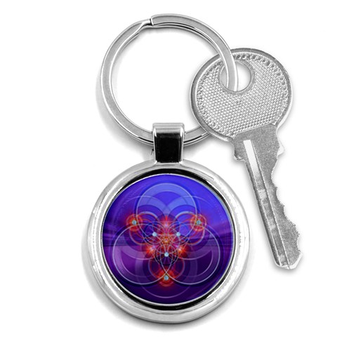 Empowerment Key Chain (Round) from ArtsNow.com Front