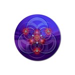 Empowerment Rubber Round Coaster (4 pack)
