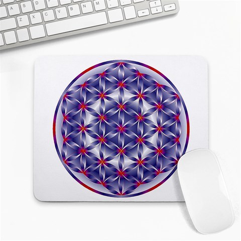 Life Flower Large Mousepad from ArtsNow.com Front
