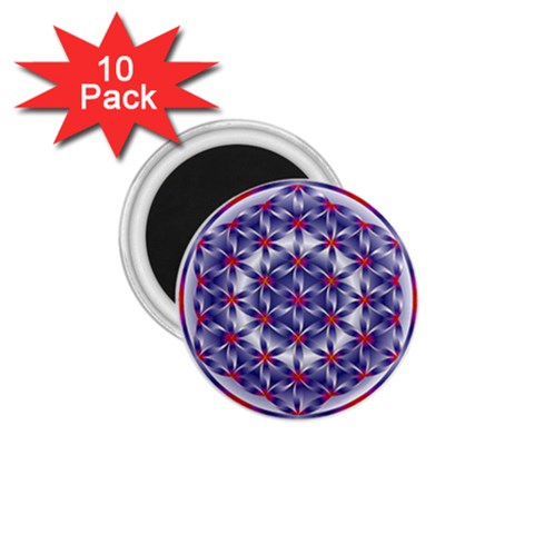 Life Flower 1.75  Magnet (10 pack)  from ArtsNow.com Front