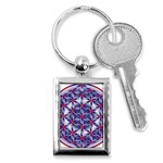 Life Flower Key Chain (Rectangle)