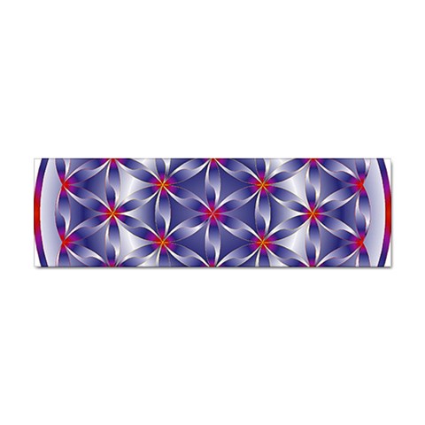 Life Flower Sticker Bumper (100 pack) from ArtsNow.com Front