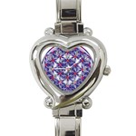 Life Flower Heart Italian Charm Watch