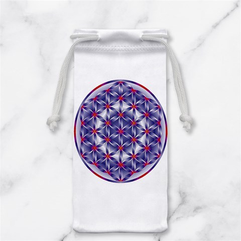 Life Flower Jewelry Bag from ArtsNow.com Front