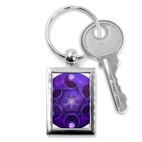 Forgivenes Key Chain (Rectangle) from ArtsNow.com Front