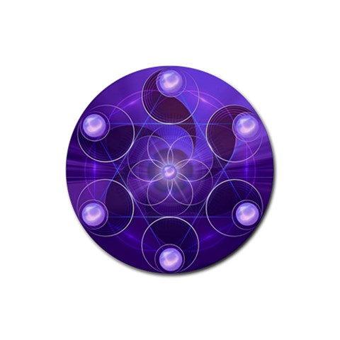 Forgivenes Rubber Coaster (Round) from ArtsNow.com Front