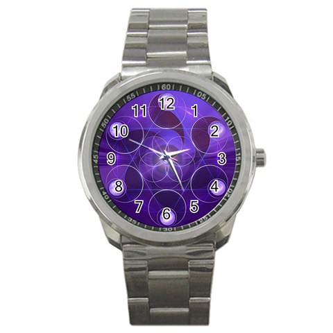 Forgivenes Sport Metal Watch from ArtsNow.com Front