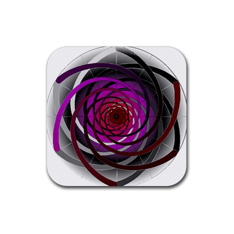 Golden Ratio Rubber Coaster (Square) from ArtsNow.com Front