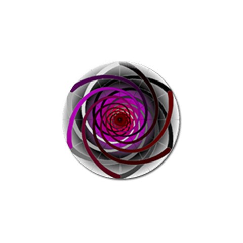 Golden Ratio Golf Ball Marker from ArtsNow.com Front