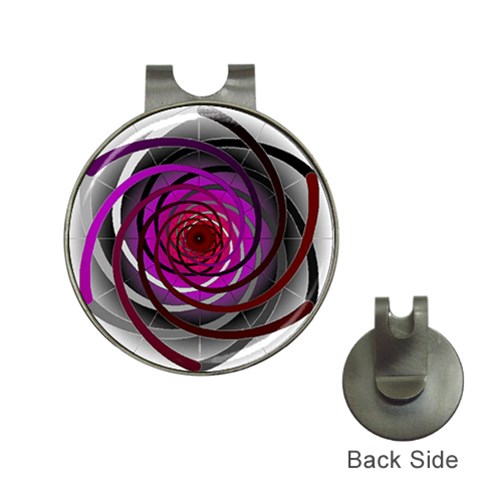 Golden Ratio Golf Ball Marker Hat Clip from ArtsNow.com Front