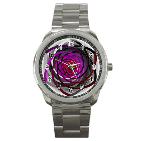 Golden Ratio Sport Metal Watch from ArtsNow.com Front