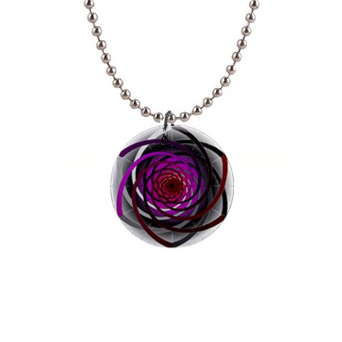 Golden Ratio 1  Button Necklace from ArtsNow.com Front