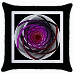 Golden Ratio Throw Pillow Case (Black)