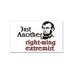 Right Wing Extremist Sticker (Rectangular)