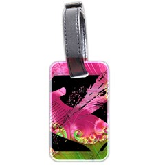 Elegant Writer Luggage Tag (Two Sides) from ArtsNow.com Back