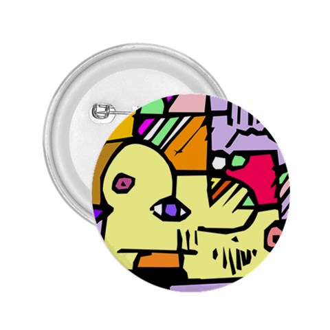 Fighting The Fog 2.25  Button from ArtsNow.com Front