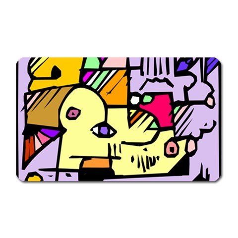 Fighting The Fog Magnet (Rectangular) from ArtsNow.com Front