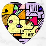 Fighting The Fog Jigsaw Puzzle (Heart)