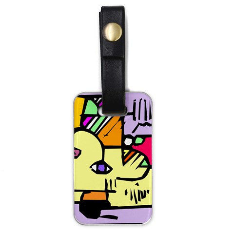 Fighting The Fog Luggage Tag (One Side) from ArtsNow.com Front