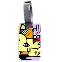 Fighting The Fog Luggage Tag (Two Sides) from ArtsNow.com Back