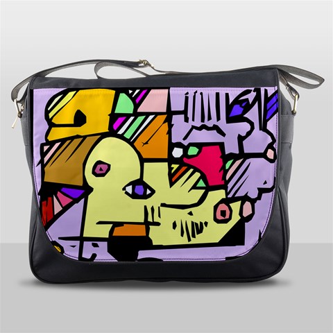 Fighting The Fog Messenger Bag from ArtsNow.com Front