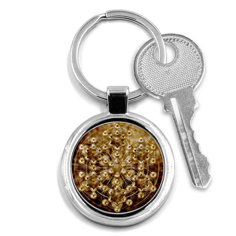 Grailcode2 Key Chain (Round) from ArtsNow.com Front