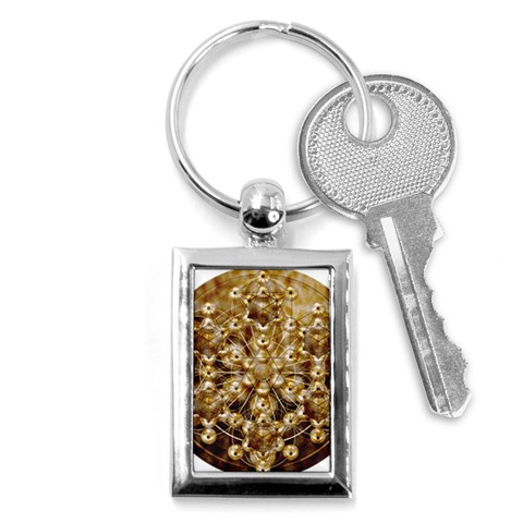 Grailcode2 Key Chain (Rectangle) from ArtsNow.com Front