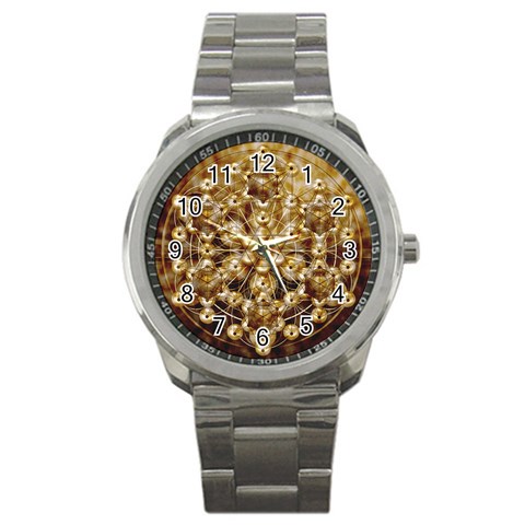 Grailcode2 Sport Metal Watch from ArtsNow.com Front