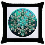 Grailcode2 Throw Pillow Case (Black)