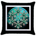 Grailcode2 Throw Pillow Case (Black)