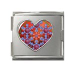 Grailcode2 Mega Link Heart Italian Charm (18mm)