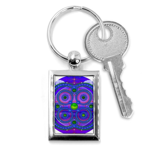 Grailcode4 Key Chain (Rectangle) from ArtsNow.com Front