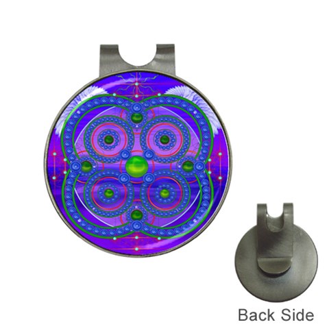 Grailcode4 Golf Ball Marker Hat Clip from ArtsNow.com Front
