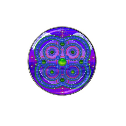 Grailcode4 Hat Clip Ball Marker from ArtsNow.com Front