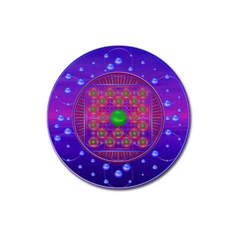 Grailcode5 Magnet 3  (Round) from ArtsNow.com Front
