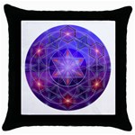 Gratitude Throw Pillow Case (Black)