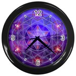 Gratitude Wall Clock (Black)