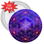 Gratitude 3  Button (100 pack)